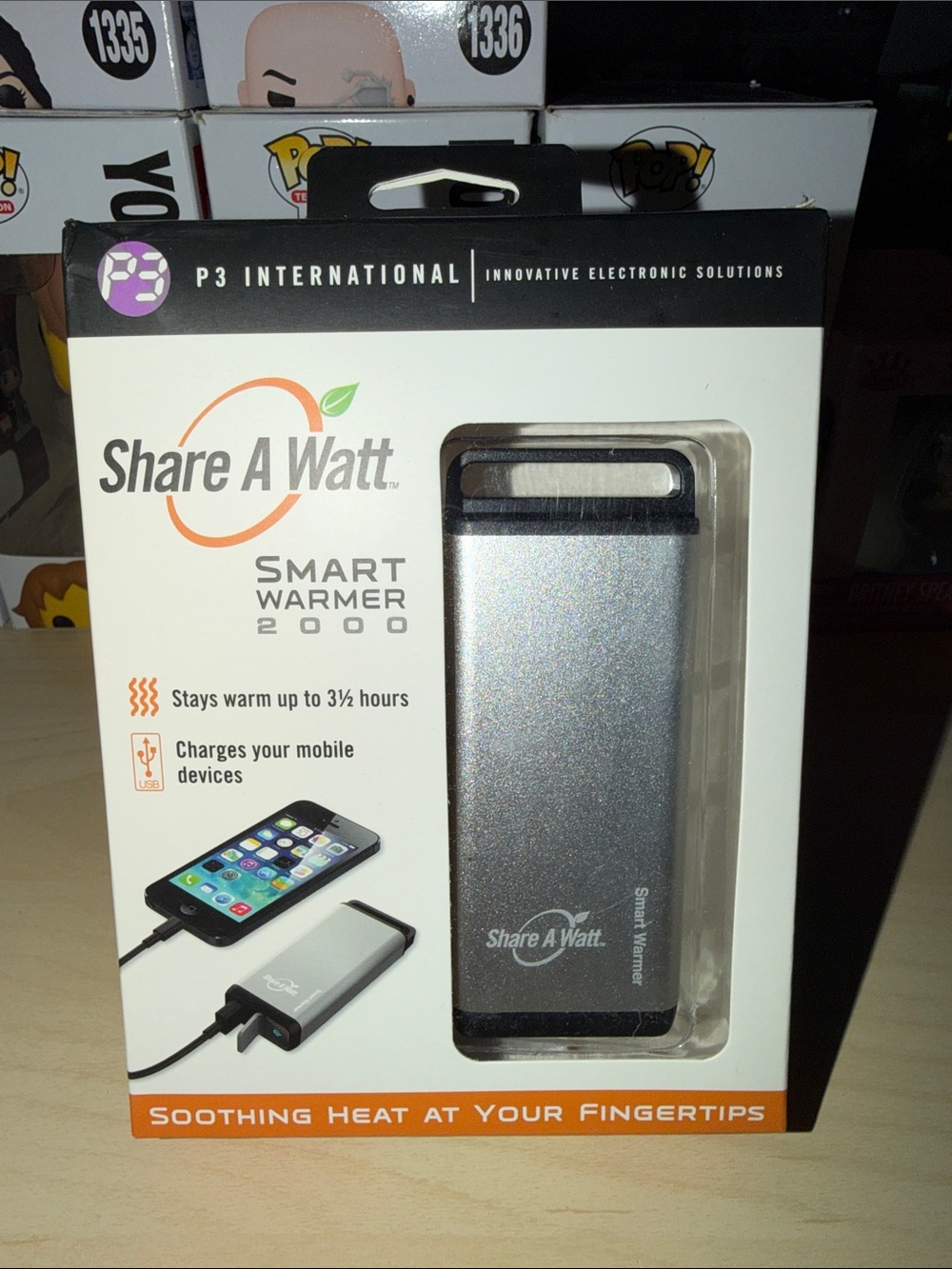 Portable Hand Warmer & Charger